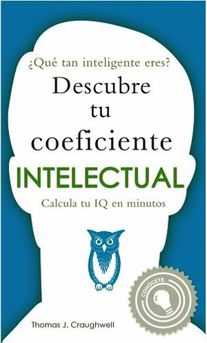 DESCUBRE TU COEFICIENTE INTELECTUAL  PASTA DURA