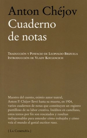 CUADERNO DE NOTAS /ANTON CHEJOV