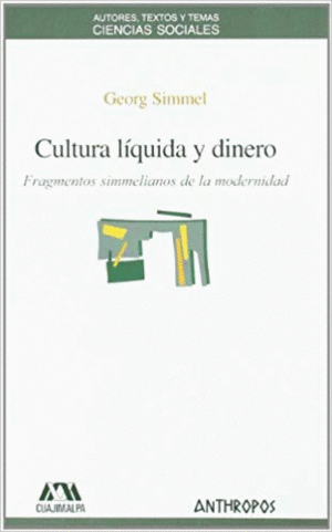 CULTURA LIQUIDA Y DINERO