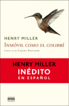 INMOVIL COMO EL COLIBRI.