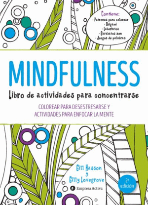 MINDFULNESS. LIBRO DE ACTIVIDADES PARA CONCENTRARSE