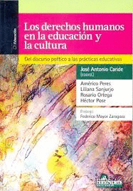 DERECHOS HUMANOS EN LA EDUCACION Y LA CULTURA, LOS