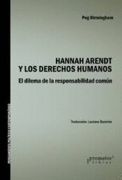HANNAH ARENDT Y LOS DERECHOS HUMANOS.